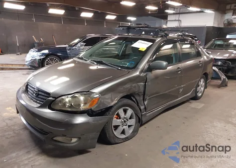 2008 Toyota Corolla S из США, поврежденный, VIN 2T1BR32E88C913776